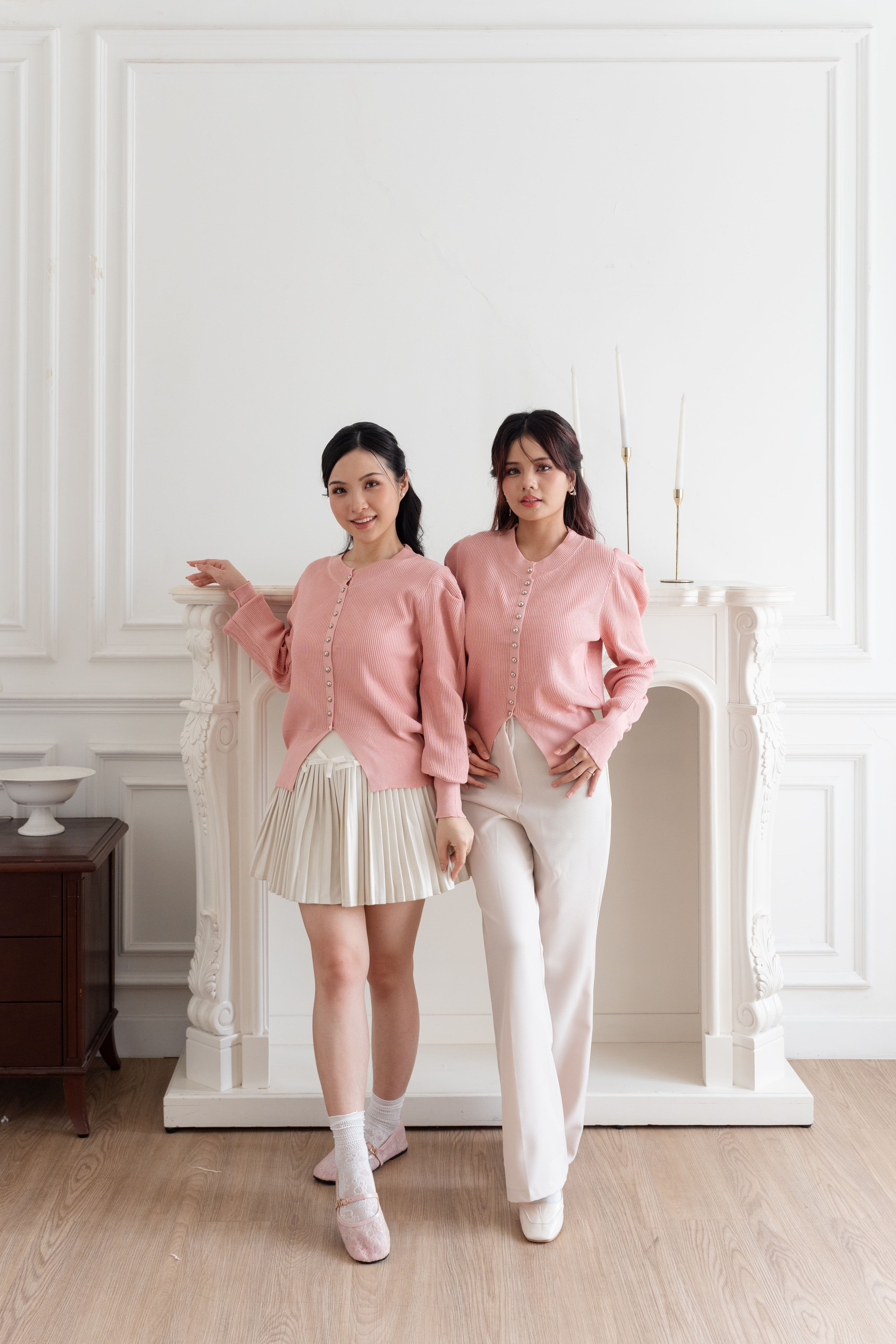 Cardigan Knit Pearls