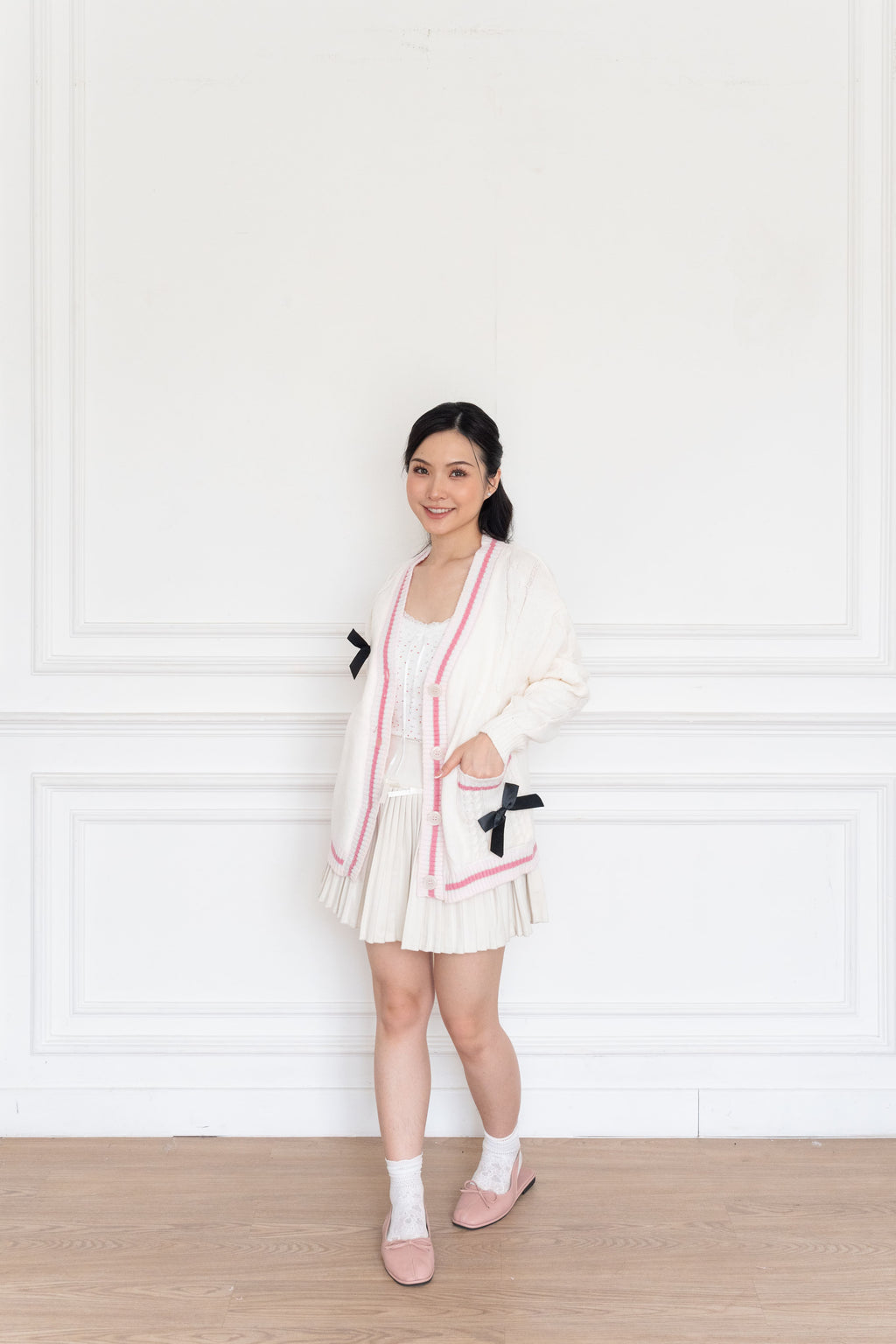 Cardigan Model Pita Oversize