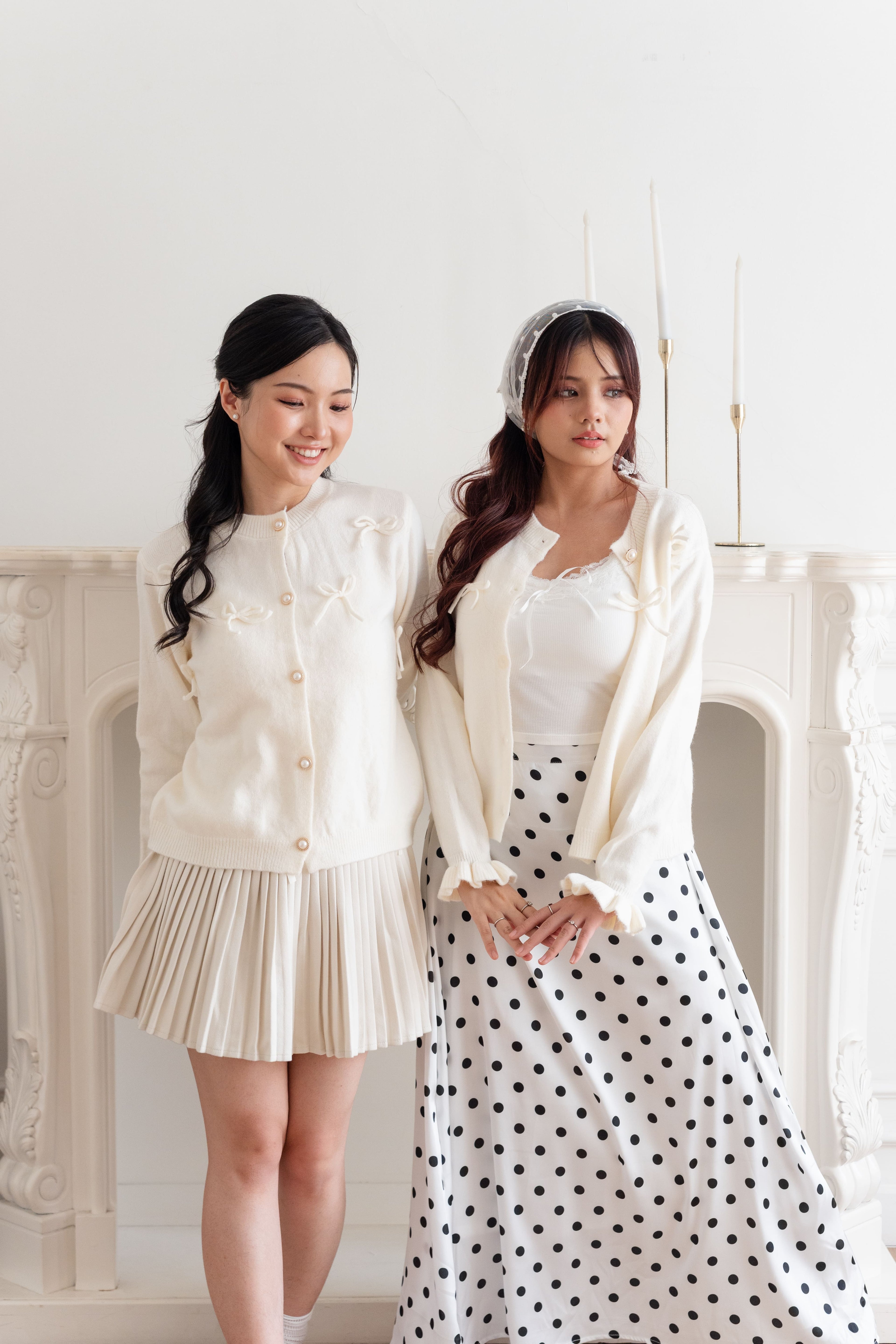 Cardigan Model Pita Timbul