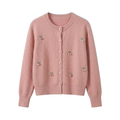 Cardigan Motif Cherry