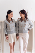 Cardigan Beads Zipper