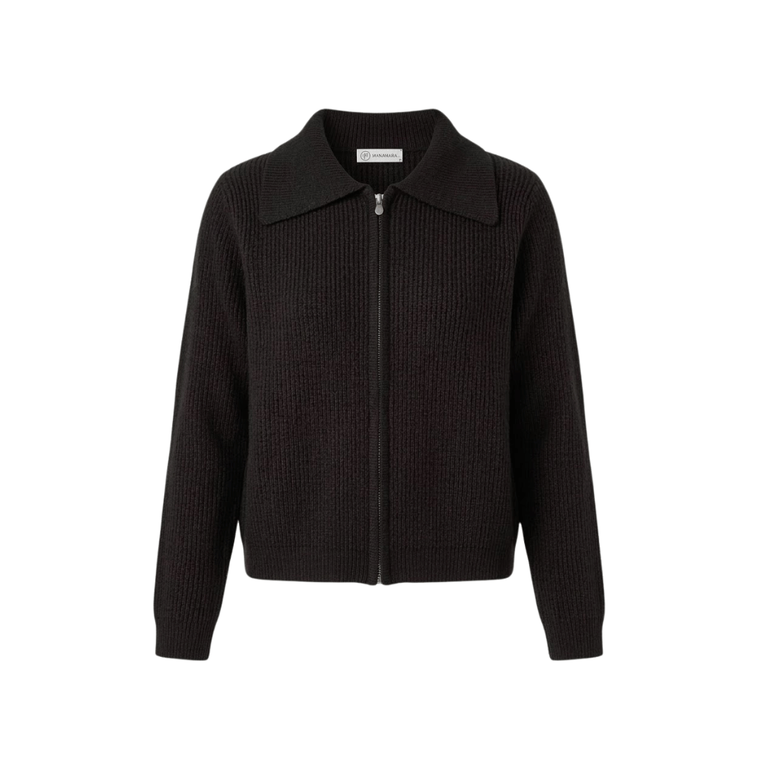 Cardigan Basic Jacket Zipper