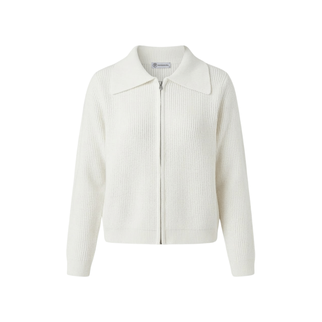 Cardigan Basic Jacket Zipper