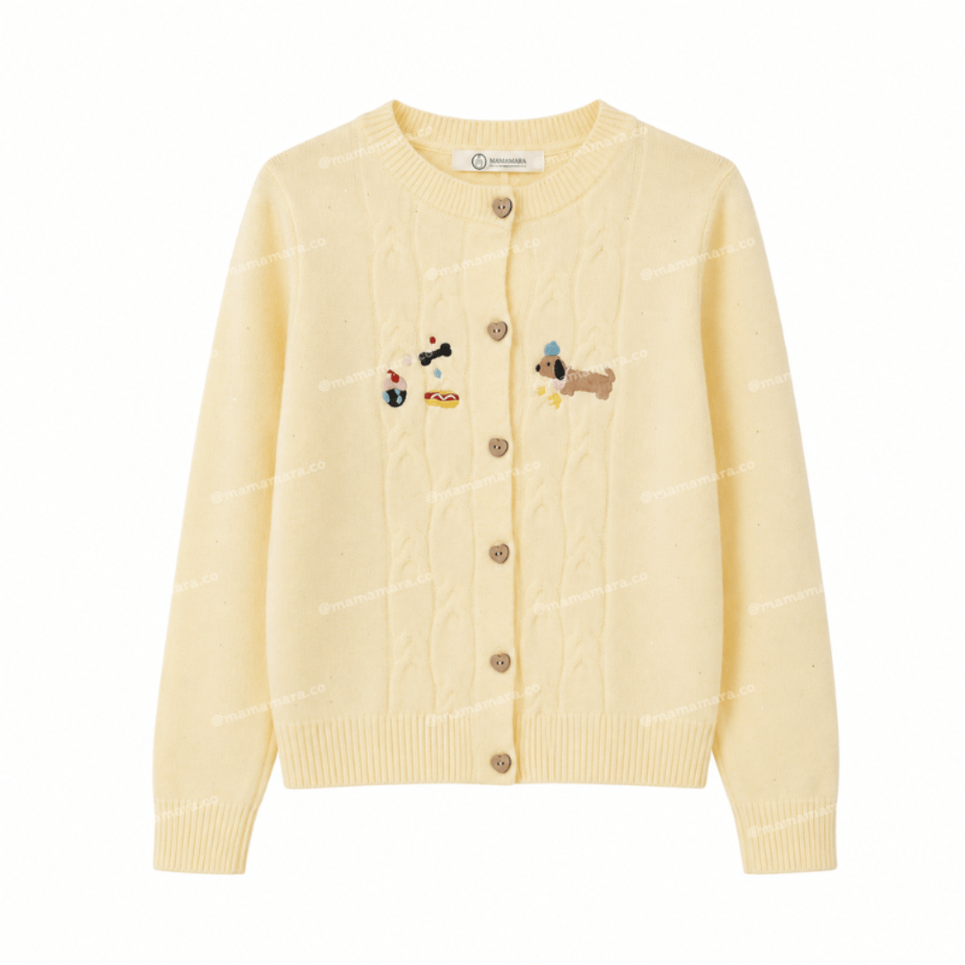 Cardigan Rajut Cake Party
