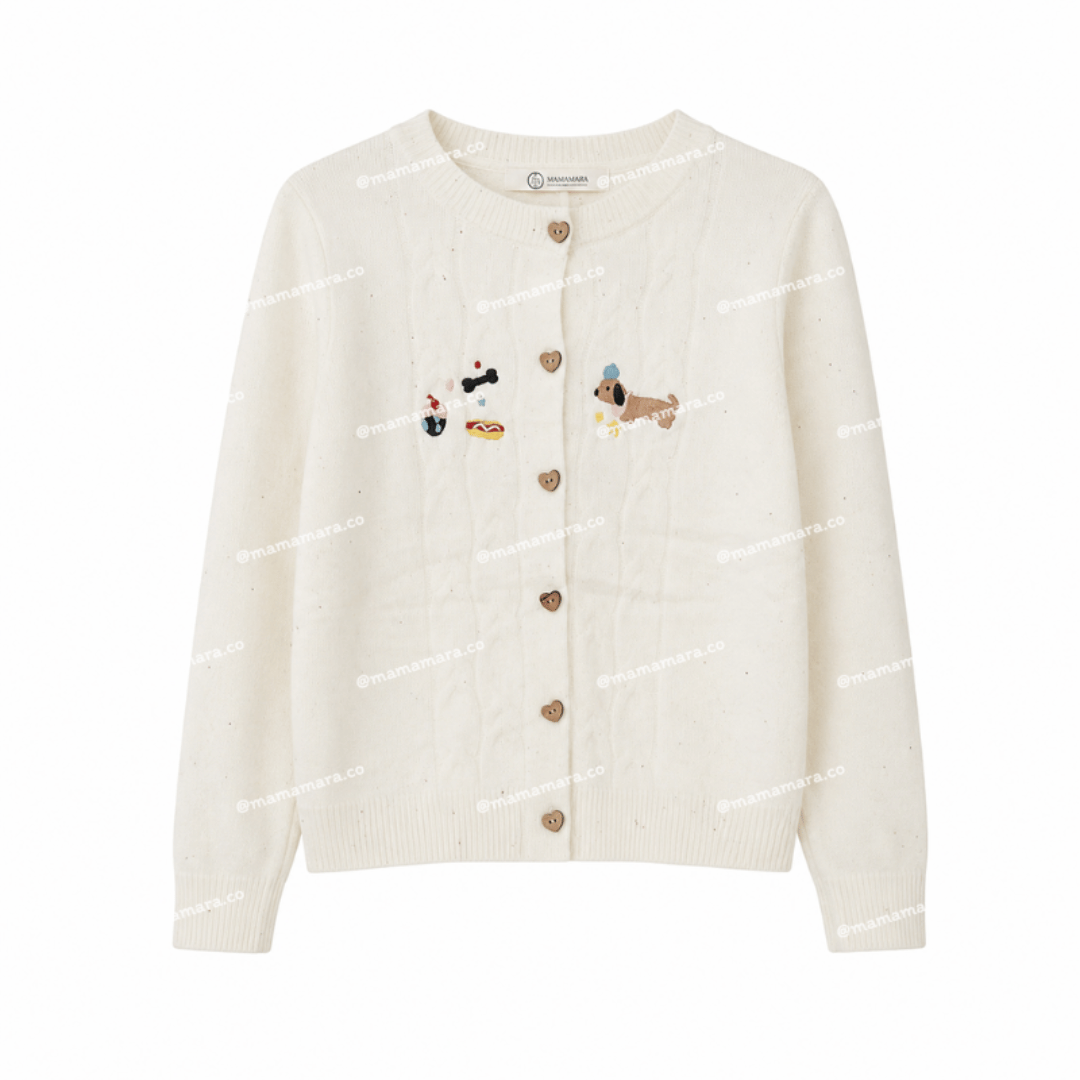 Cardigan Rajut Cake Party