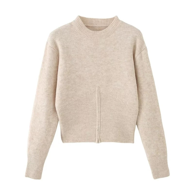 Cardigan Basic Zipper Bottom