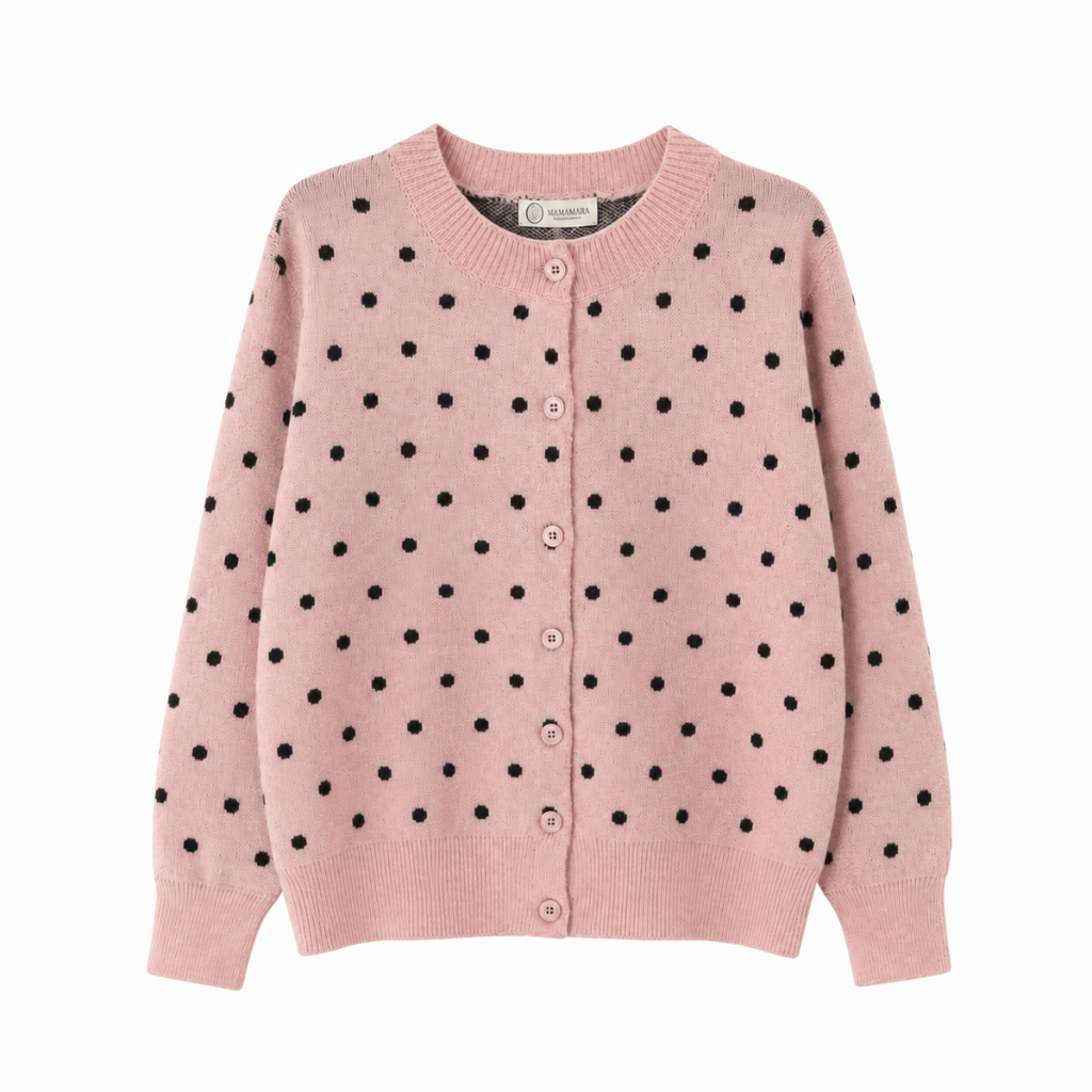 Cardigan Basic Polkadot