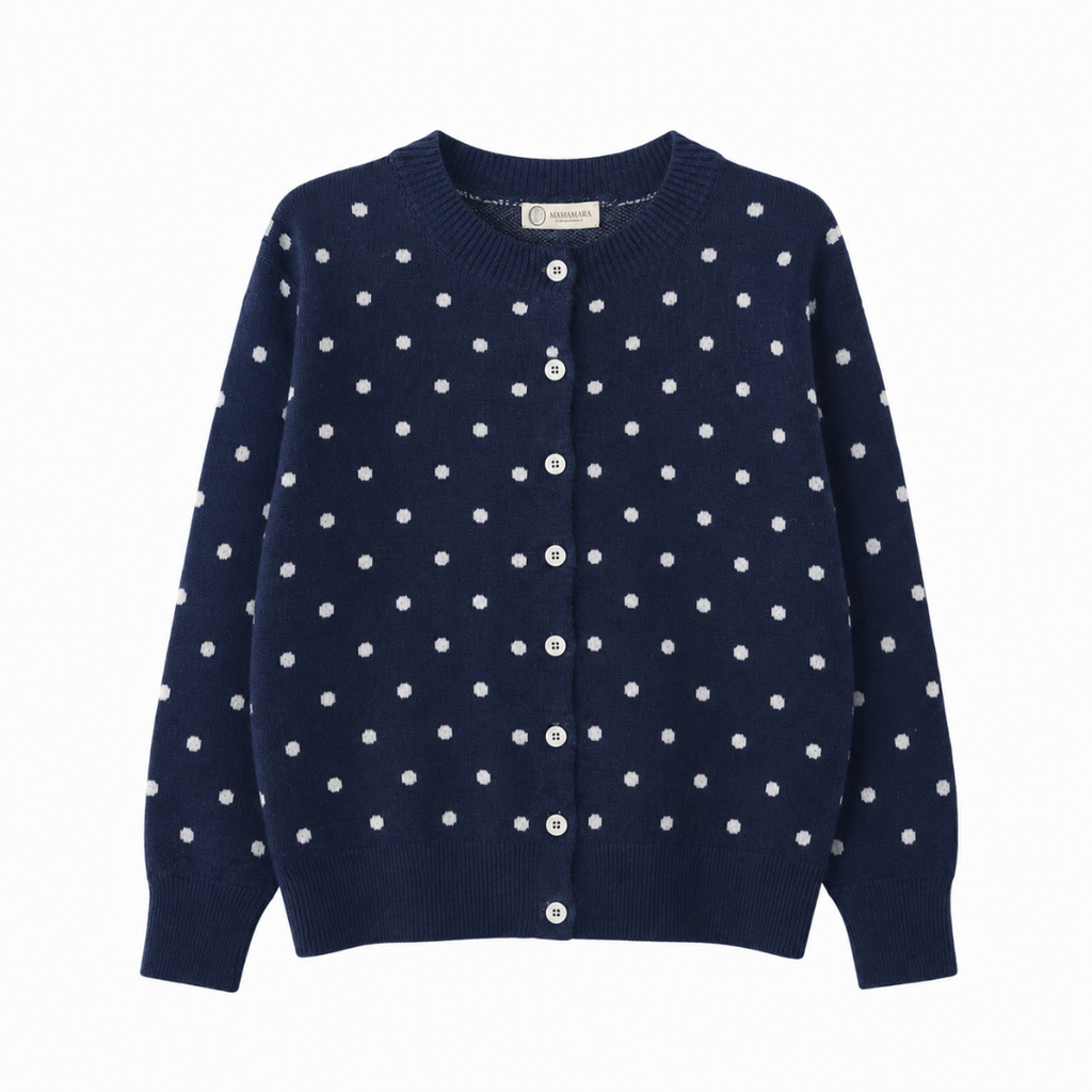 Cardigan Basic Polkadot