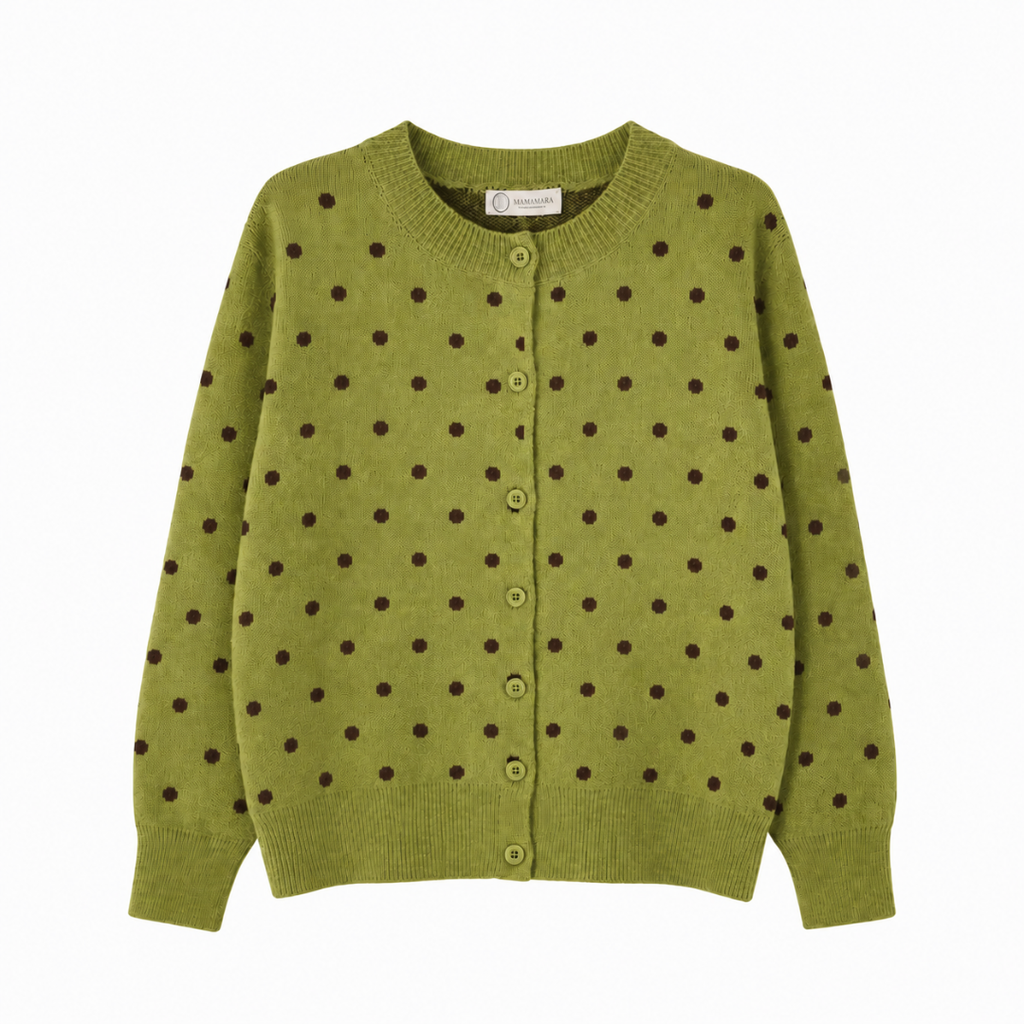 Cardigan Basic Polkadot