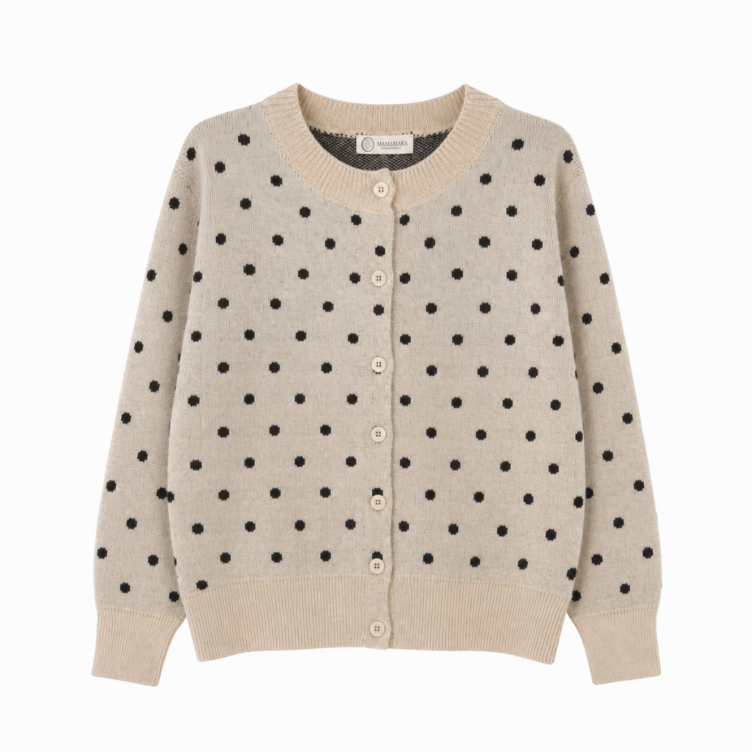 Cardigan Basic Polkadot