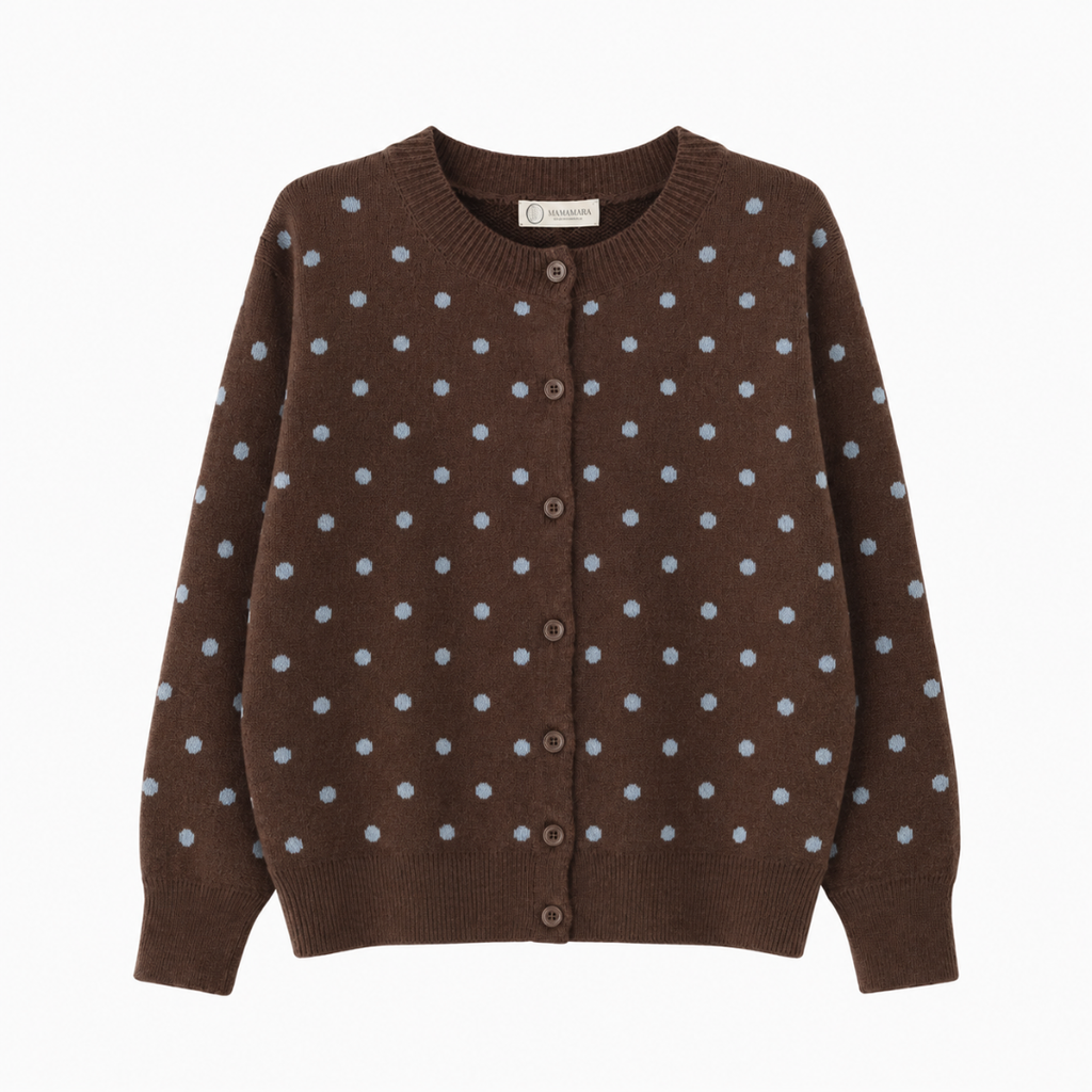Cardigan Basic Polkadot