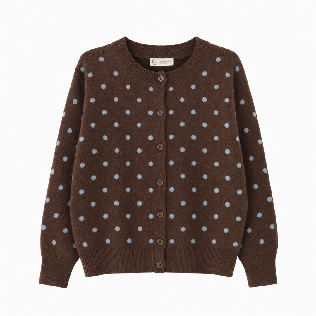 Cardigan Basic Polkadot