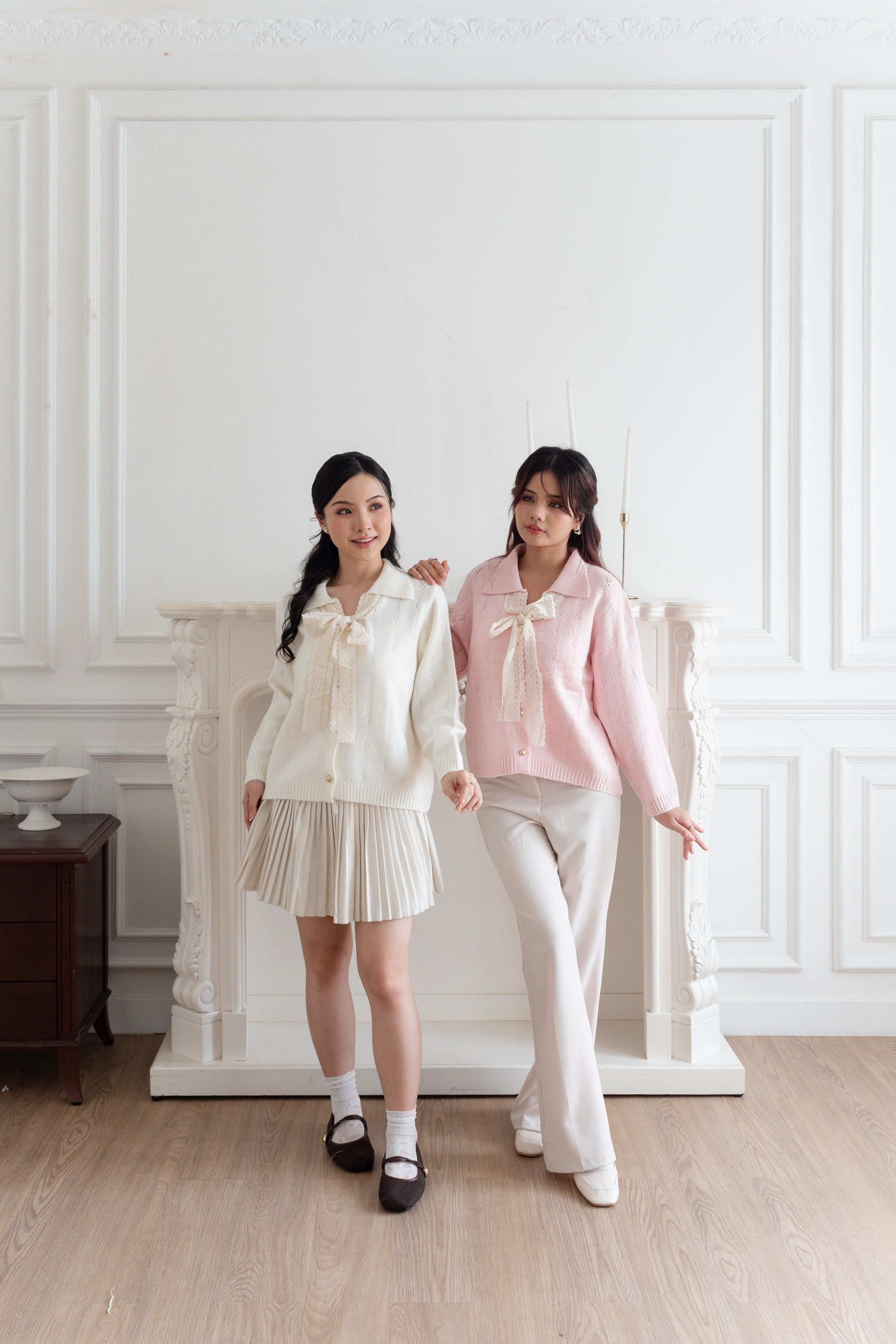 Cardigan Model Pita Panjang