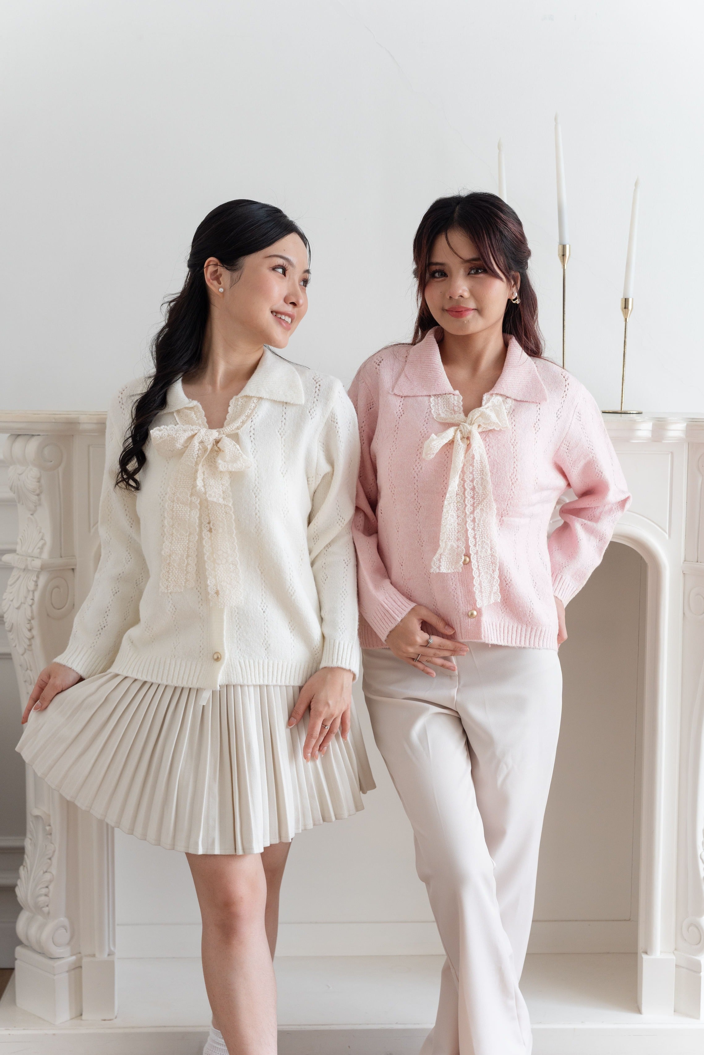 Cardigan Model Pita Panjang