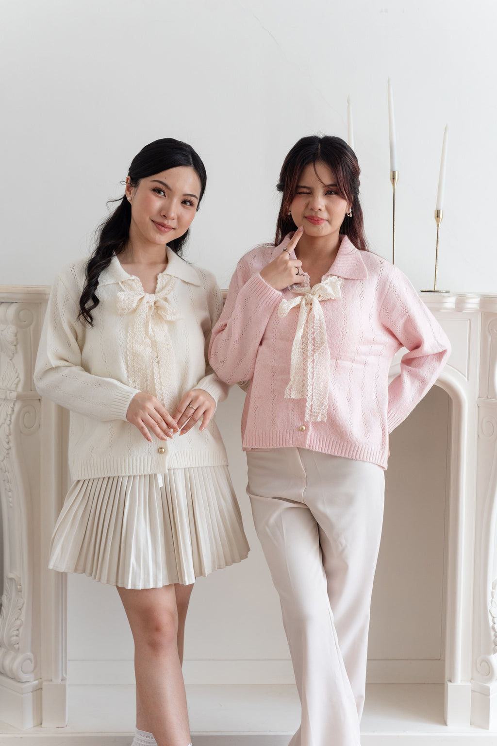 Cardigan Model Pita Panjang