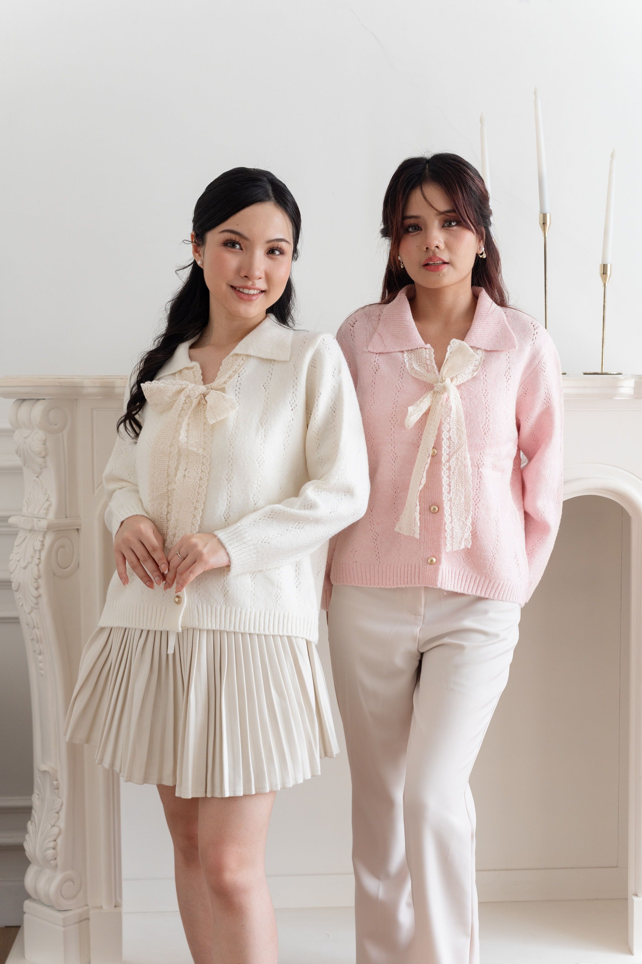 Cardigan Model Pita Panjang