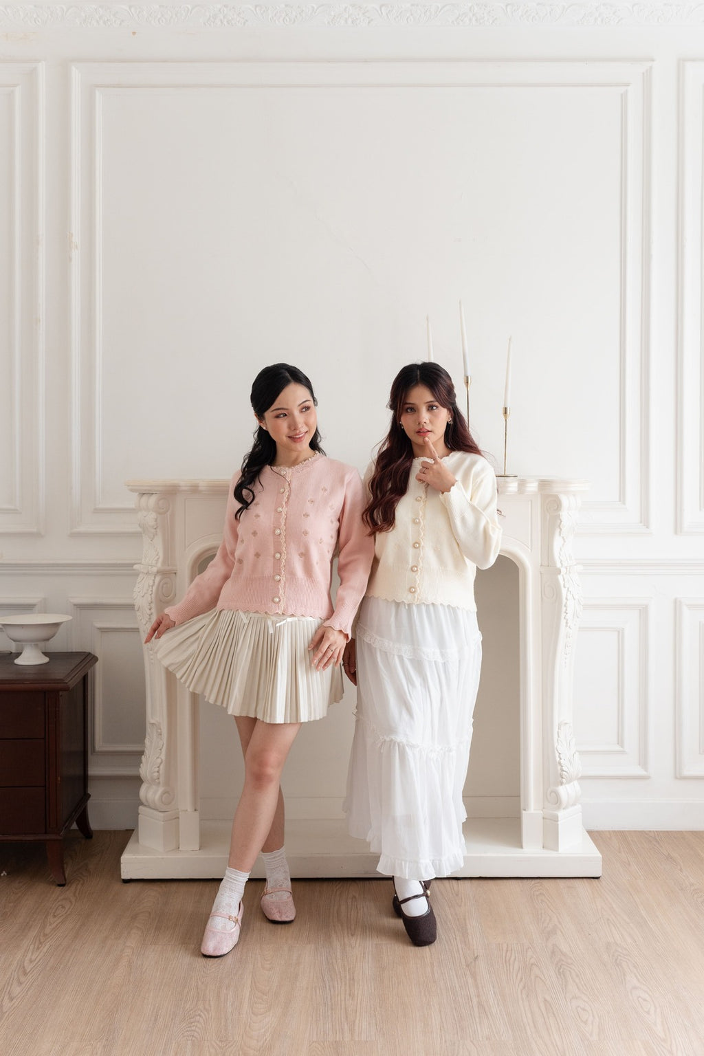 Cardigan Motif Clover