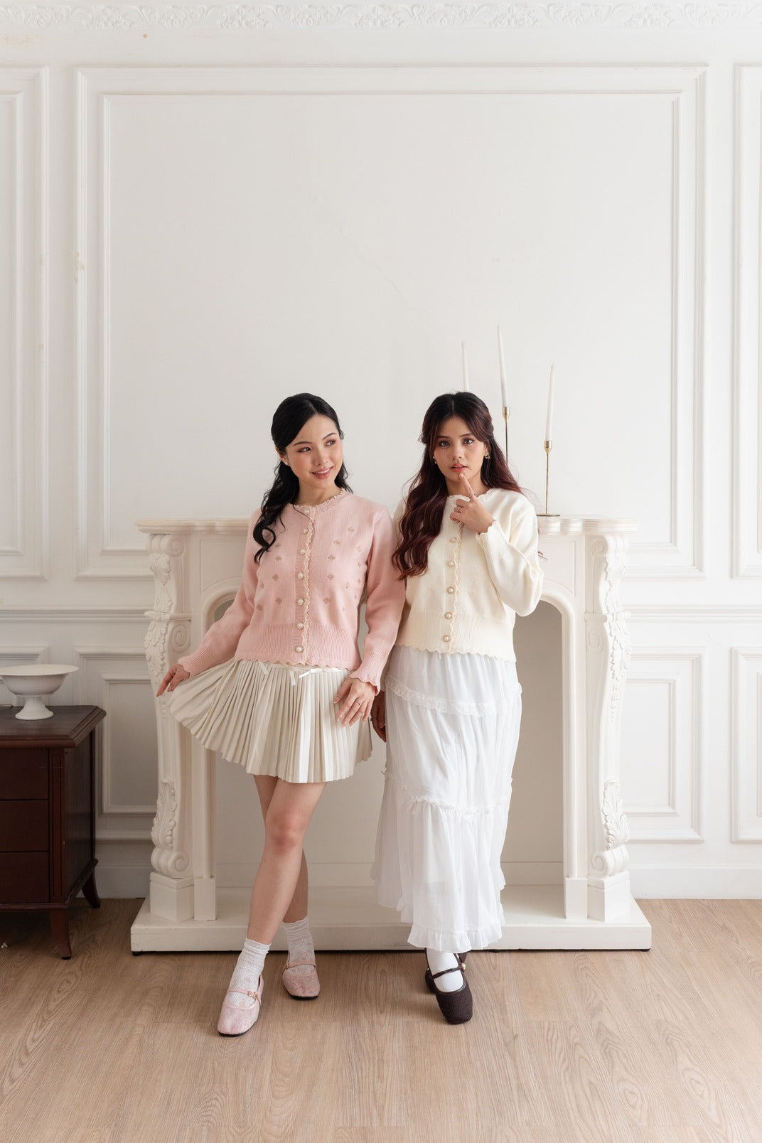 Cardigan Motif Clover
