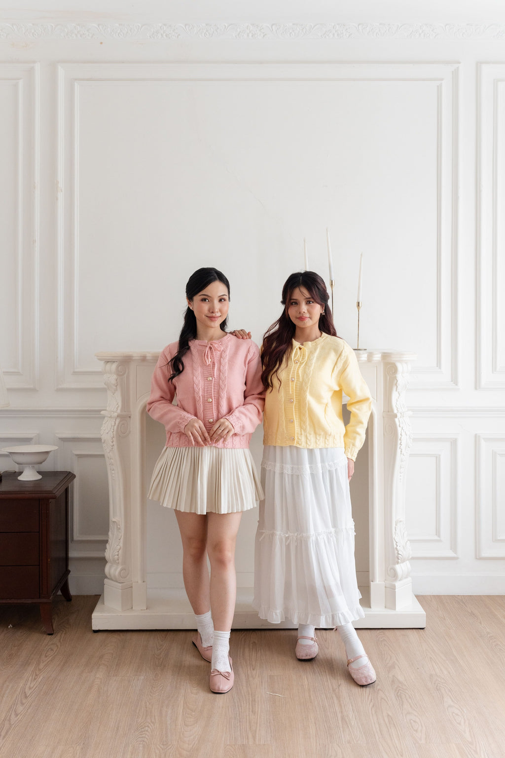 Cardigan Basic Bow Tali