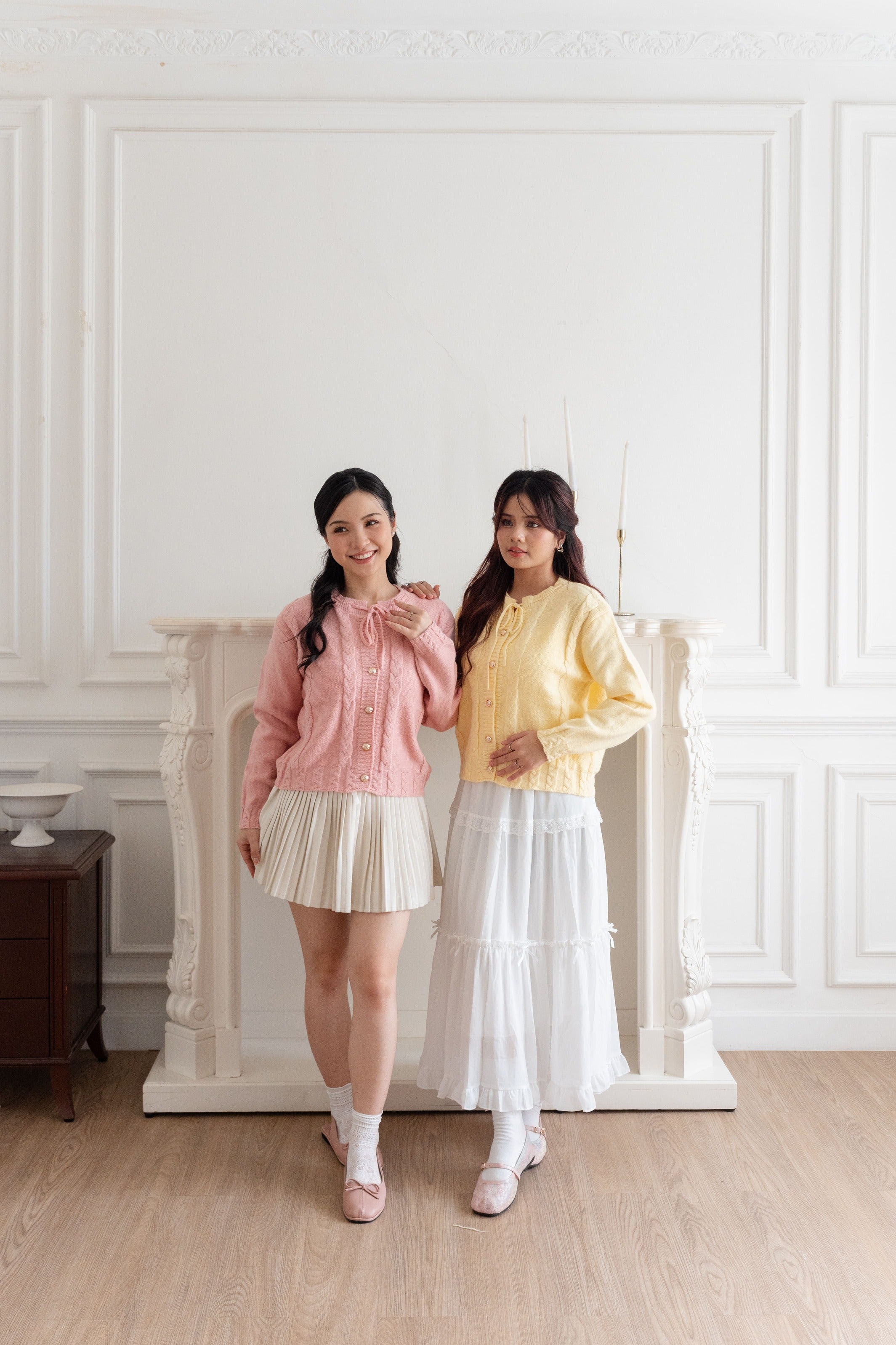 Cardigan Basic Bow Tali