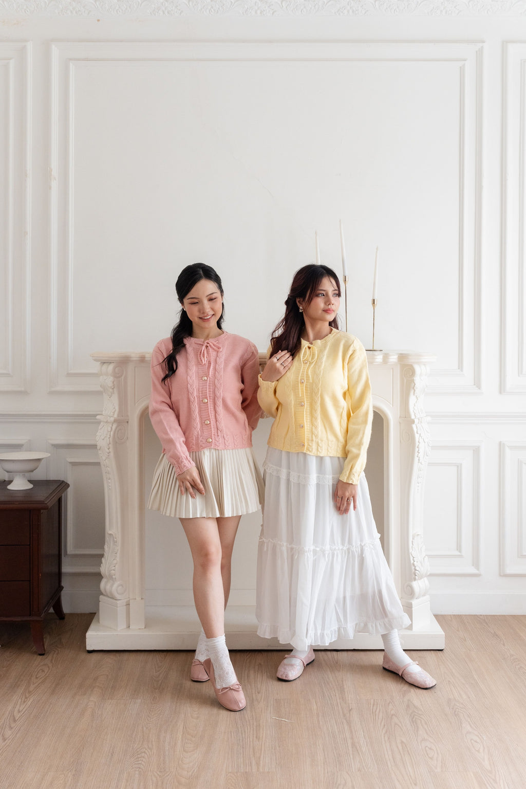 Cardigan Basic Bow Tali