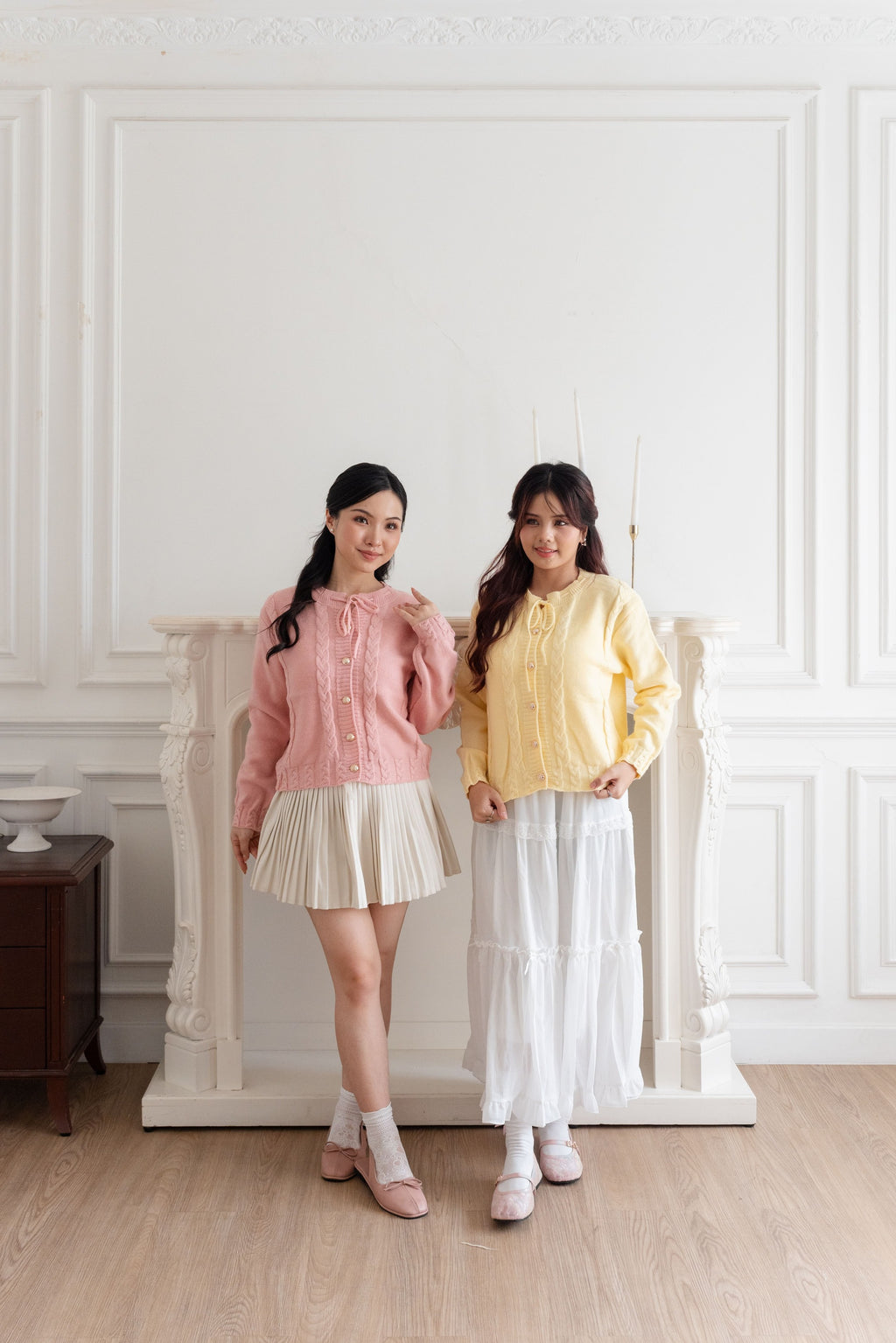 Cardigan Basic Bow Tali