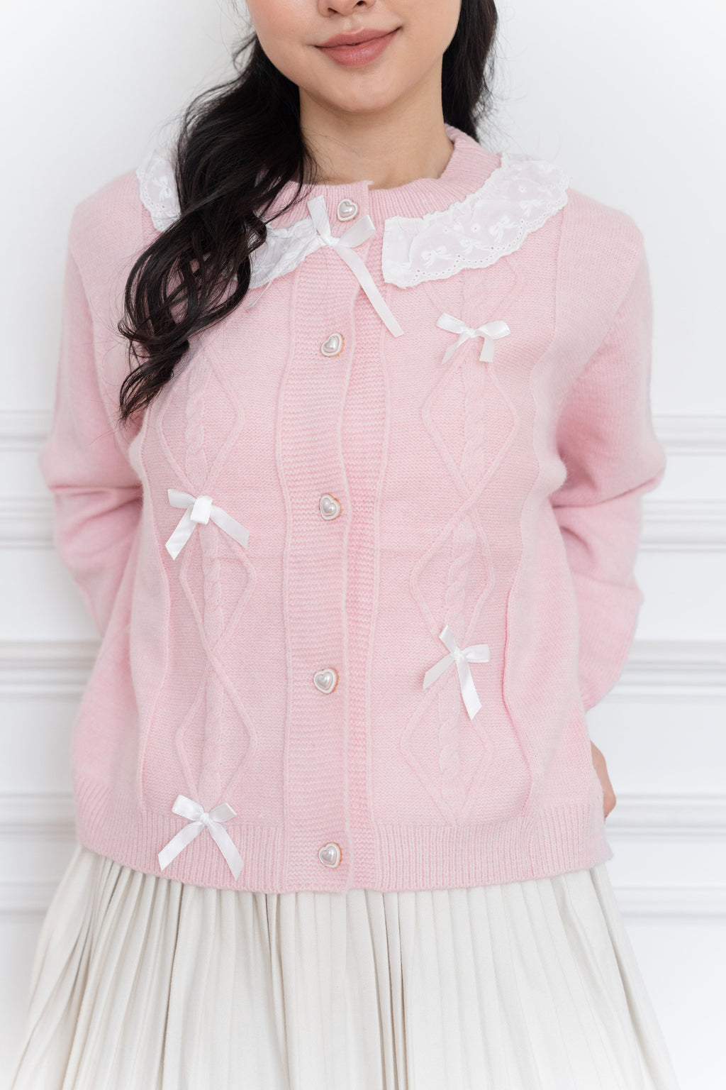Cardigan Model Pita Sisca