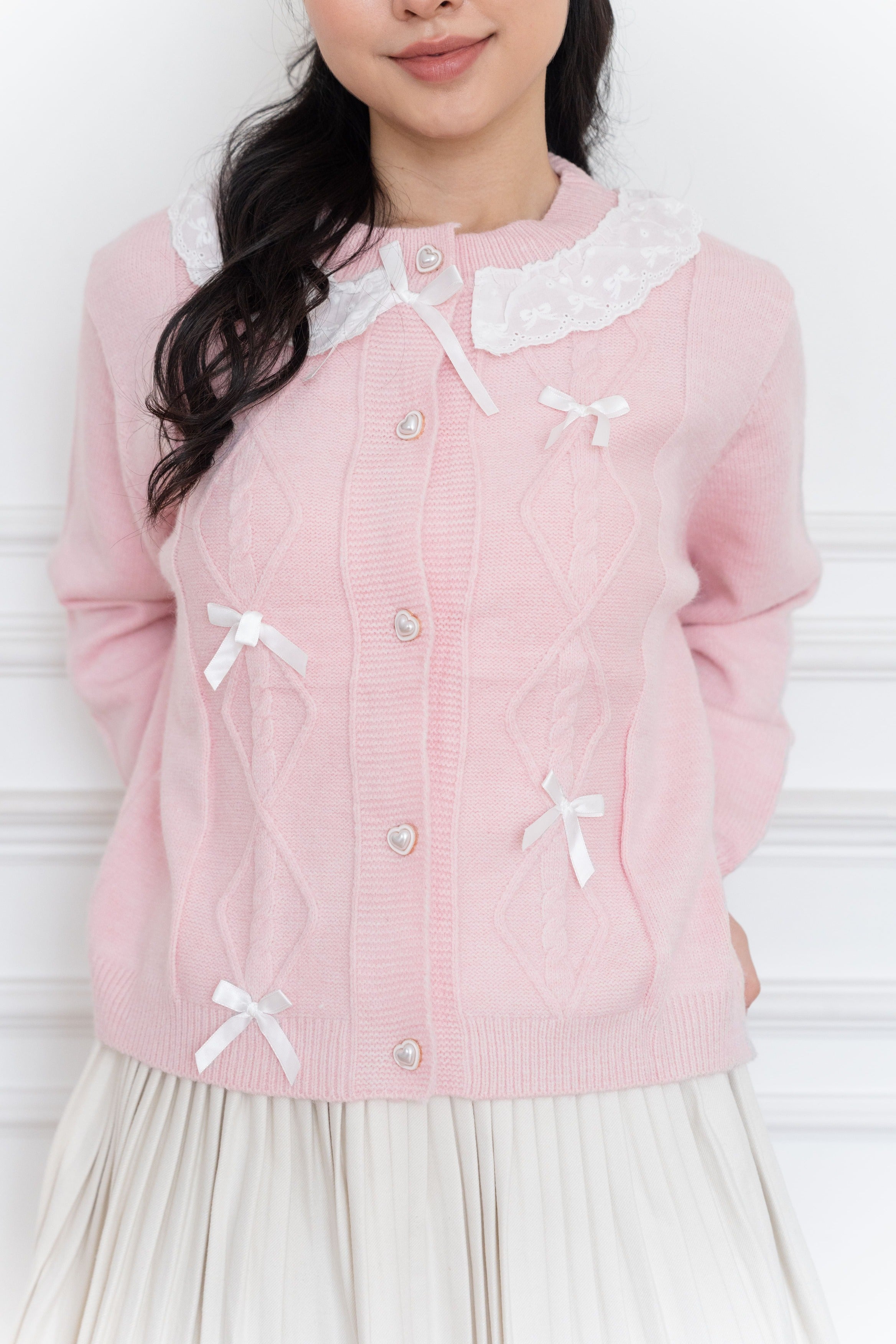 Cardigan Model Pita Sisca