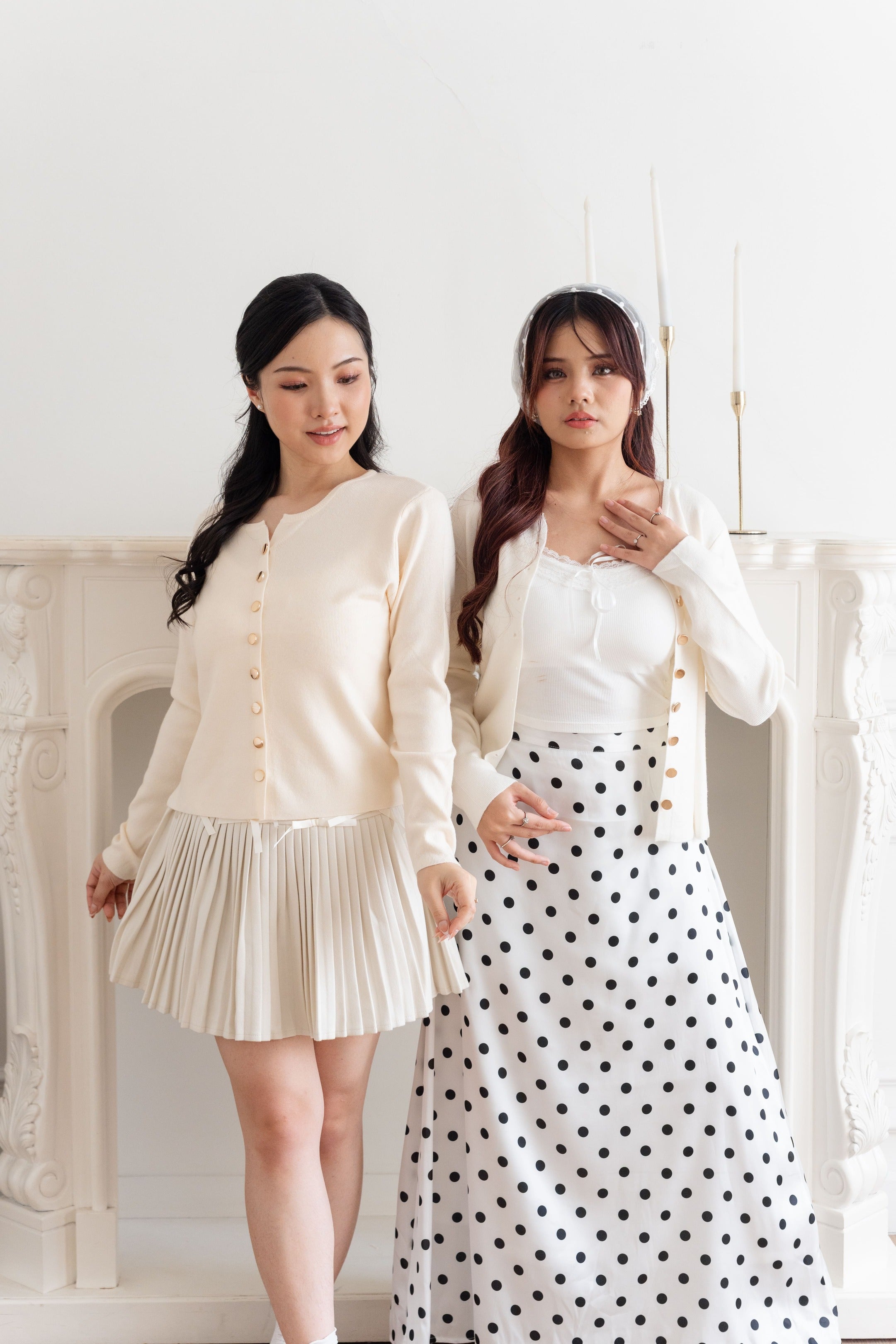Cardigan Model Basic Inara