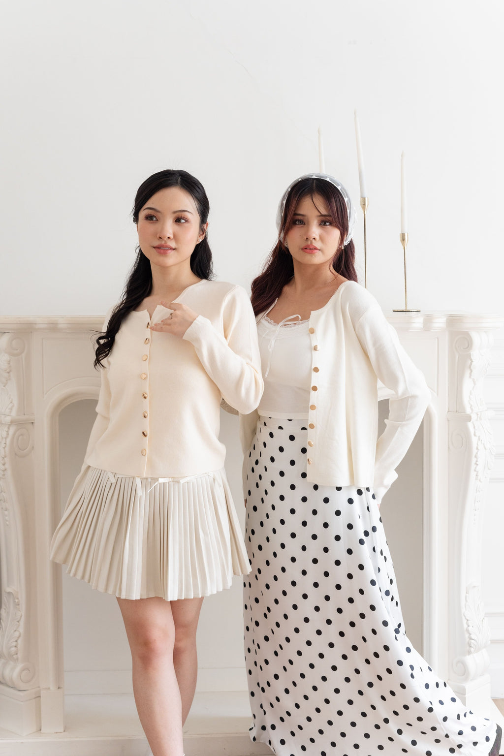 Cardigan Model Basic Inara