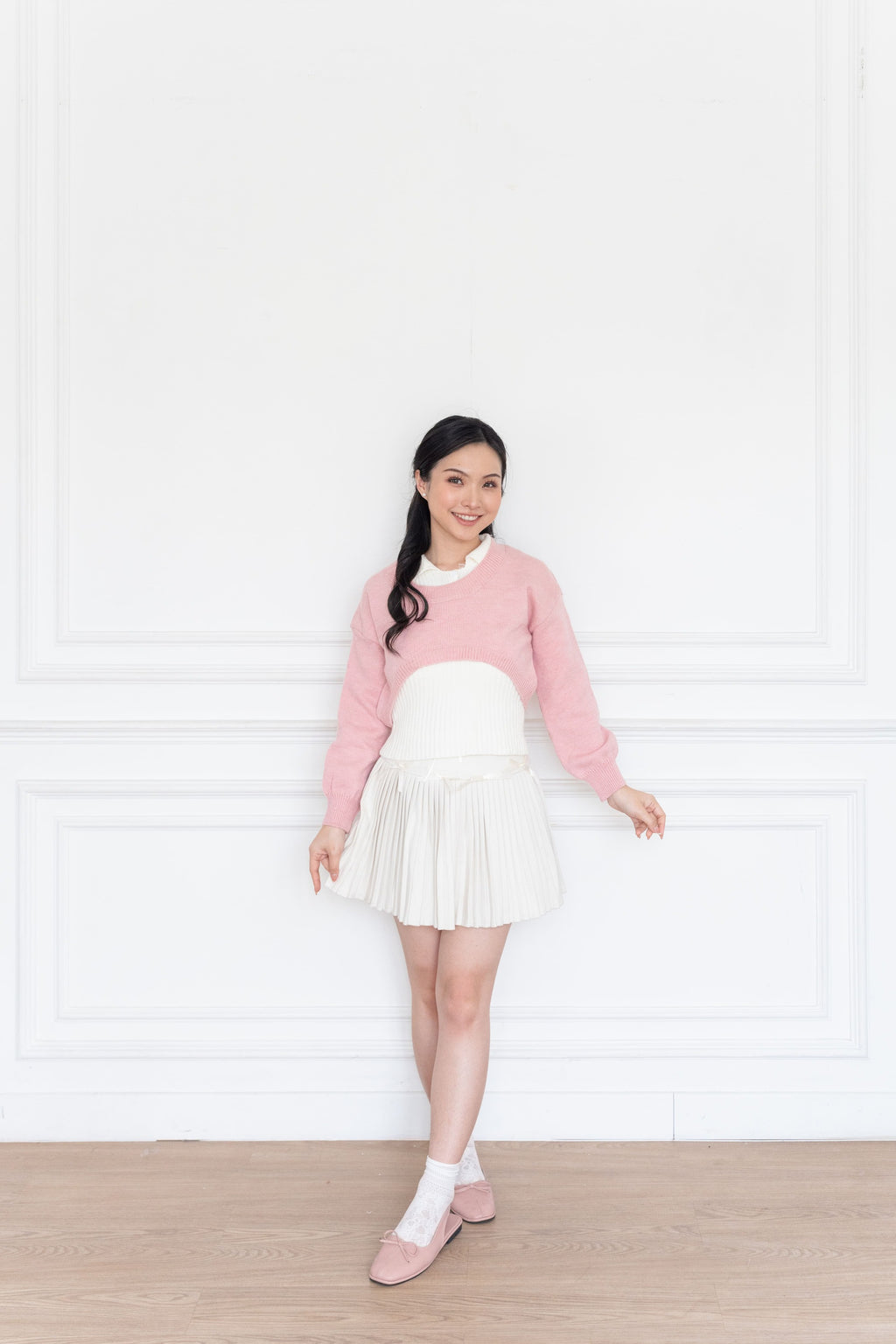 Cardigan Model Girly 2 In 1