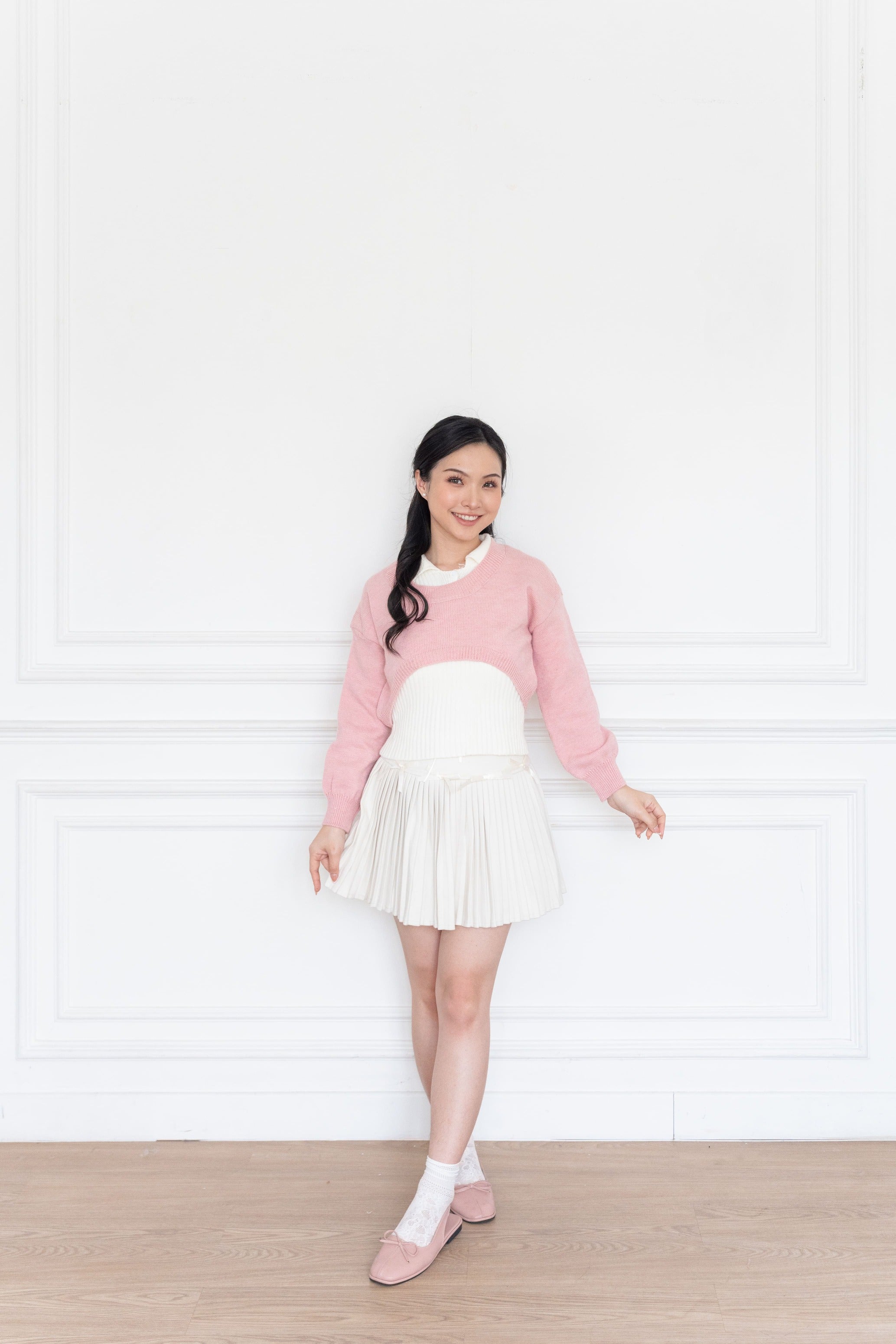 Cardigan Model Girly 2 In 1