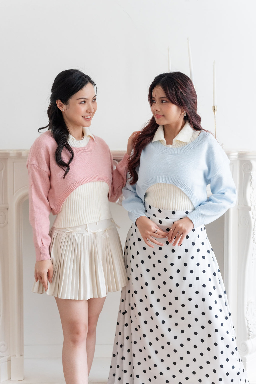 Cardigan Model Girly 2 In 1