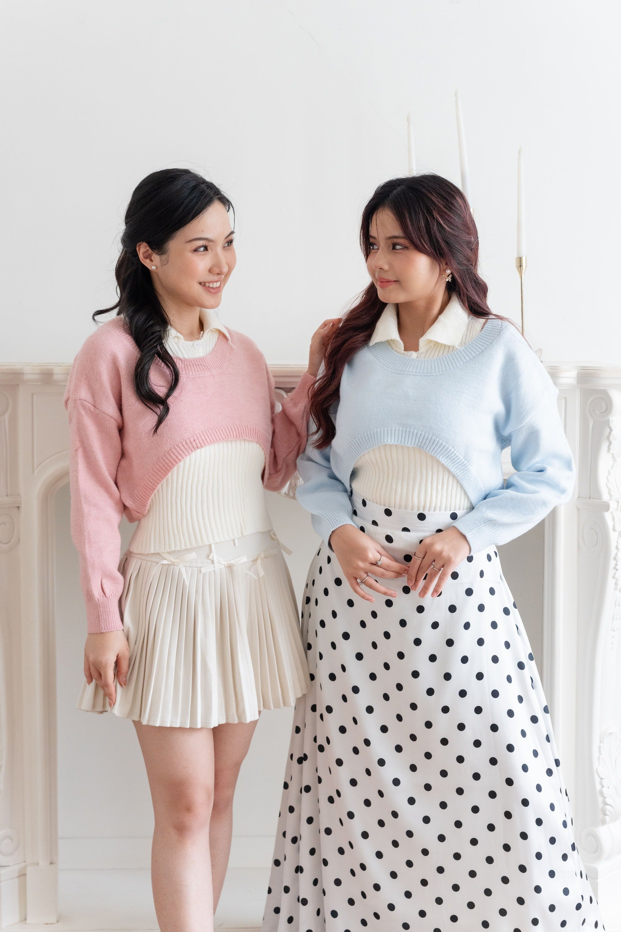 Cardigan Model Girly 2 In 1
