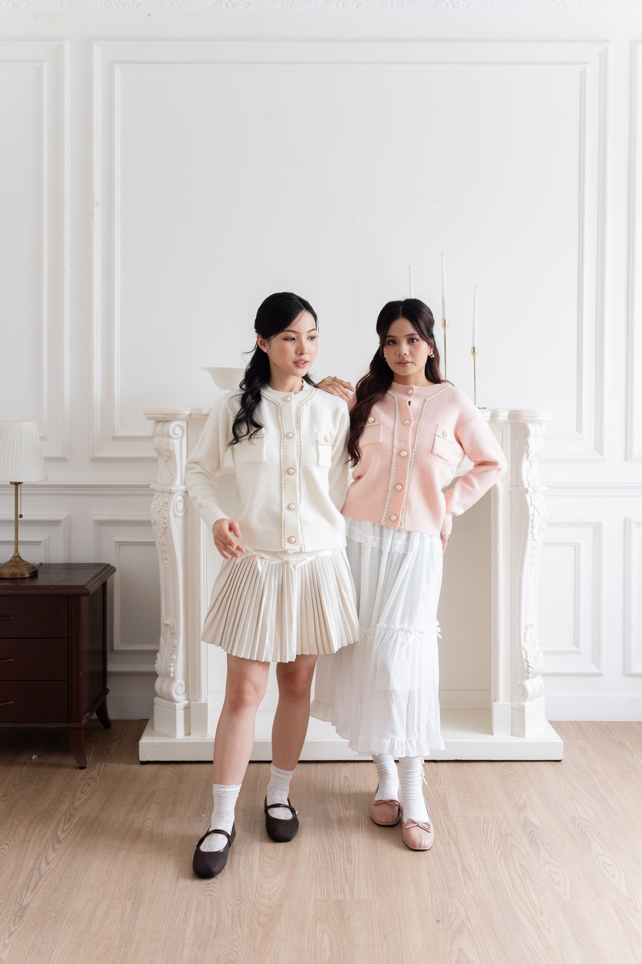Cardigan Basic Mutiara