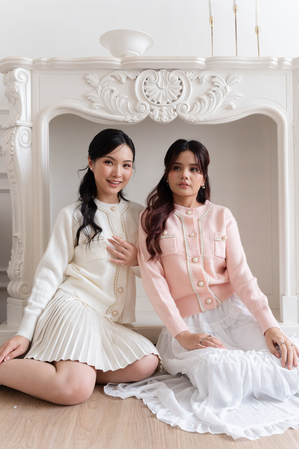 Cardigan Basic Mutiara