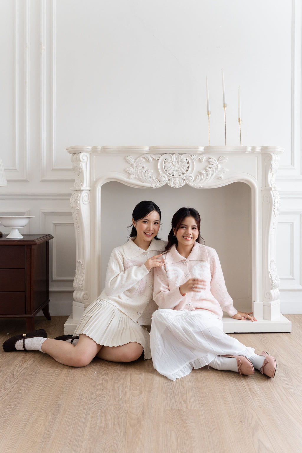 Cardigan Model Bulu Pita