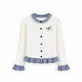 Cardigan Ruffle Pita Cuff