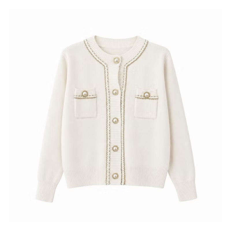 Cardigan Basic Mutiara