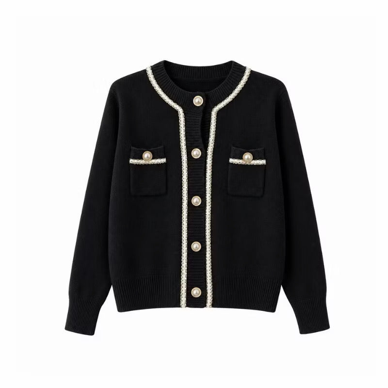 Cardigan Basic Mutiara