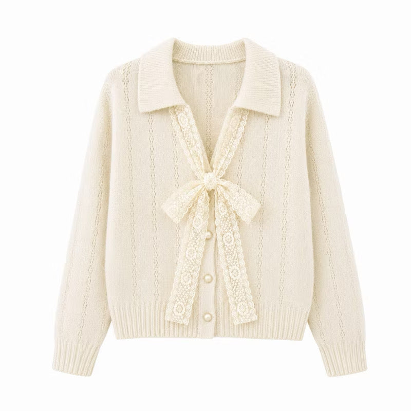 Cardigan Model Pita Panjang