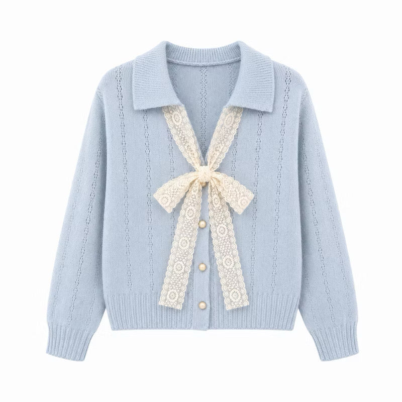 Cardigan Model Pita Panjang