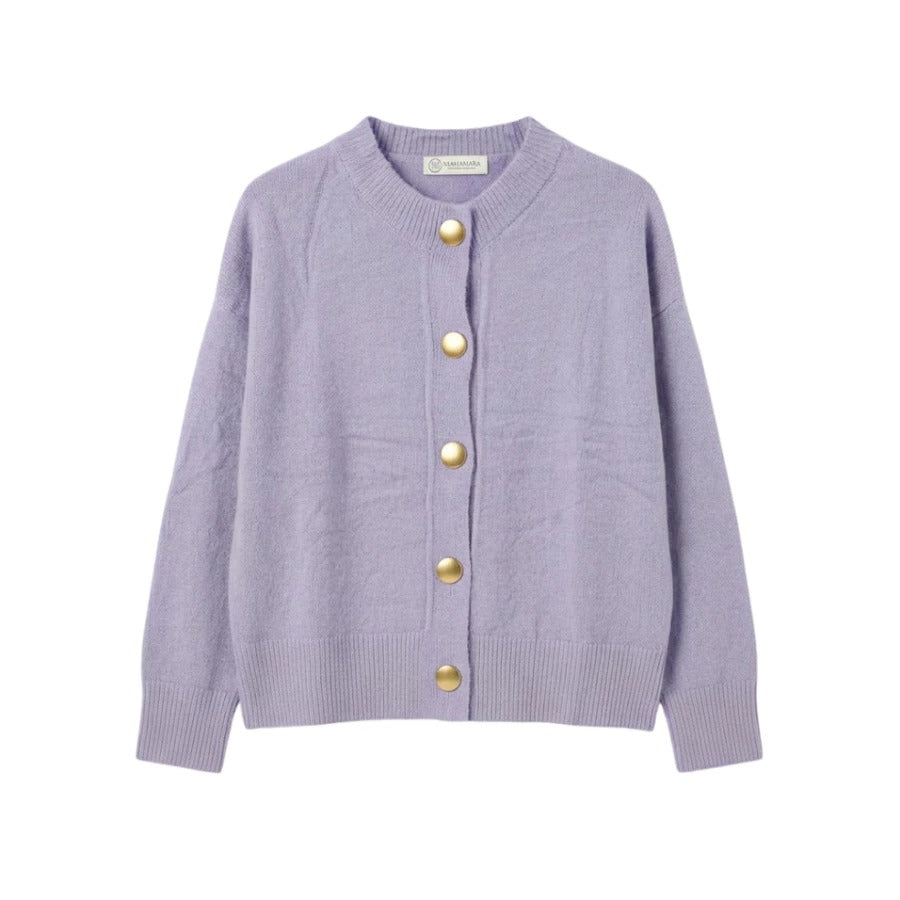 Cardigan Basic Big Button