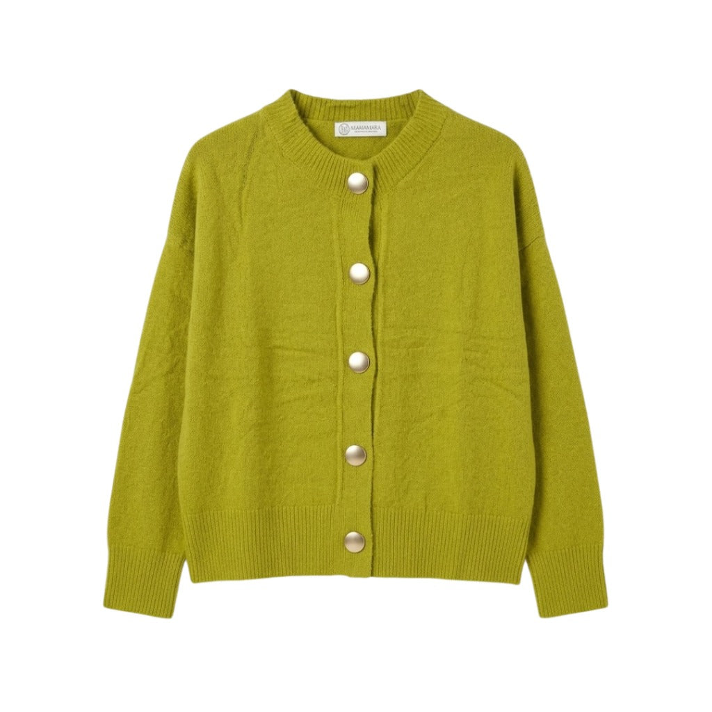 Cardigan Basic Big Button