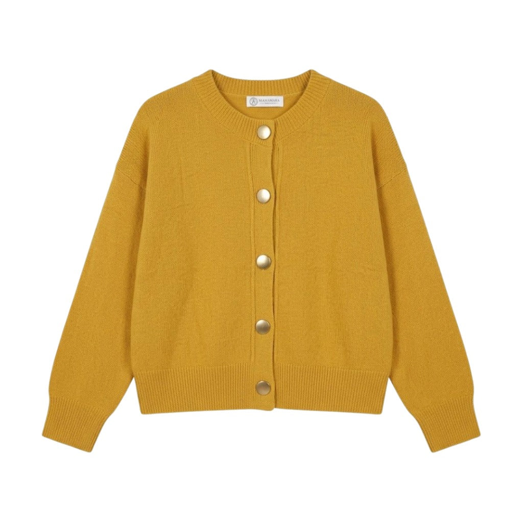 Cardigan Basic Big Button