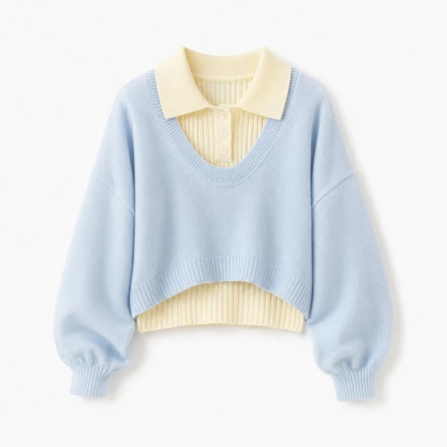 Cardigan Model Girly 2 In 1