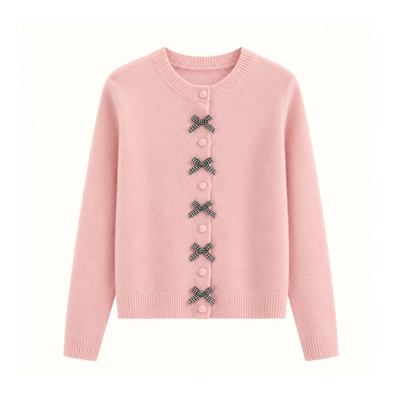 Cardigan Model Pita Kecil