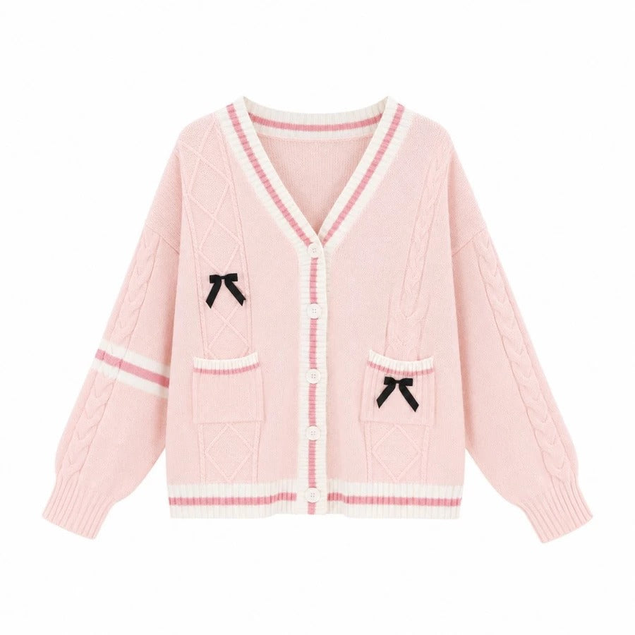 Cardigan Model Pita Oversize