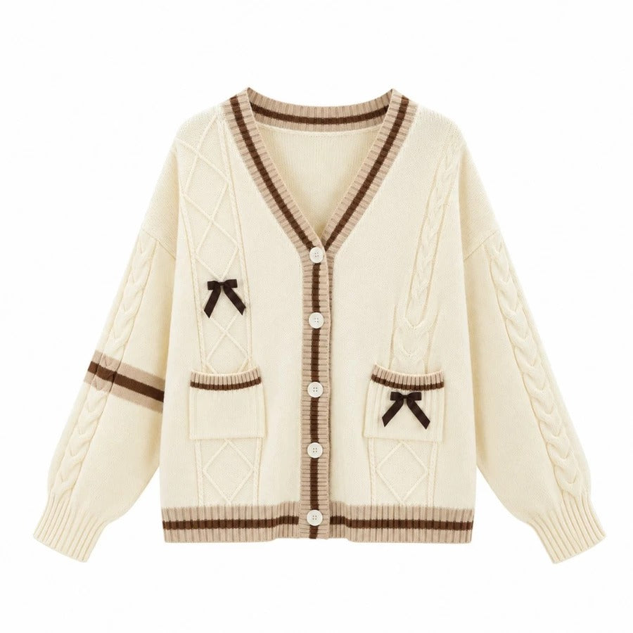 Cardigan Model Pita Oversize